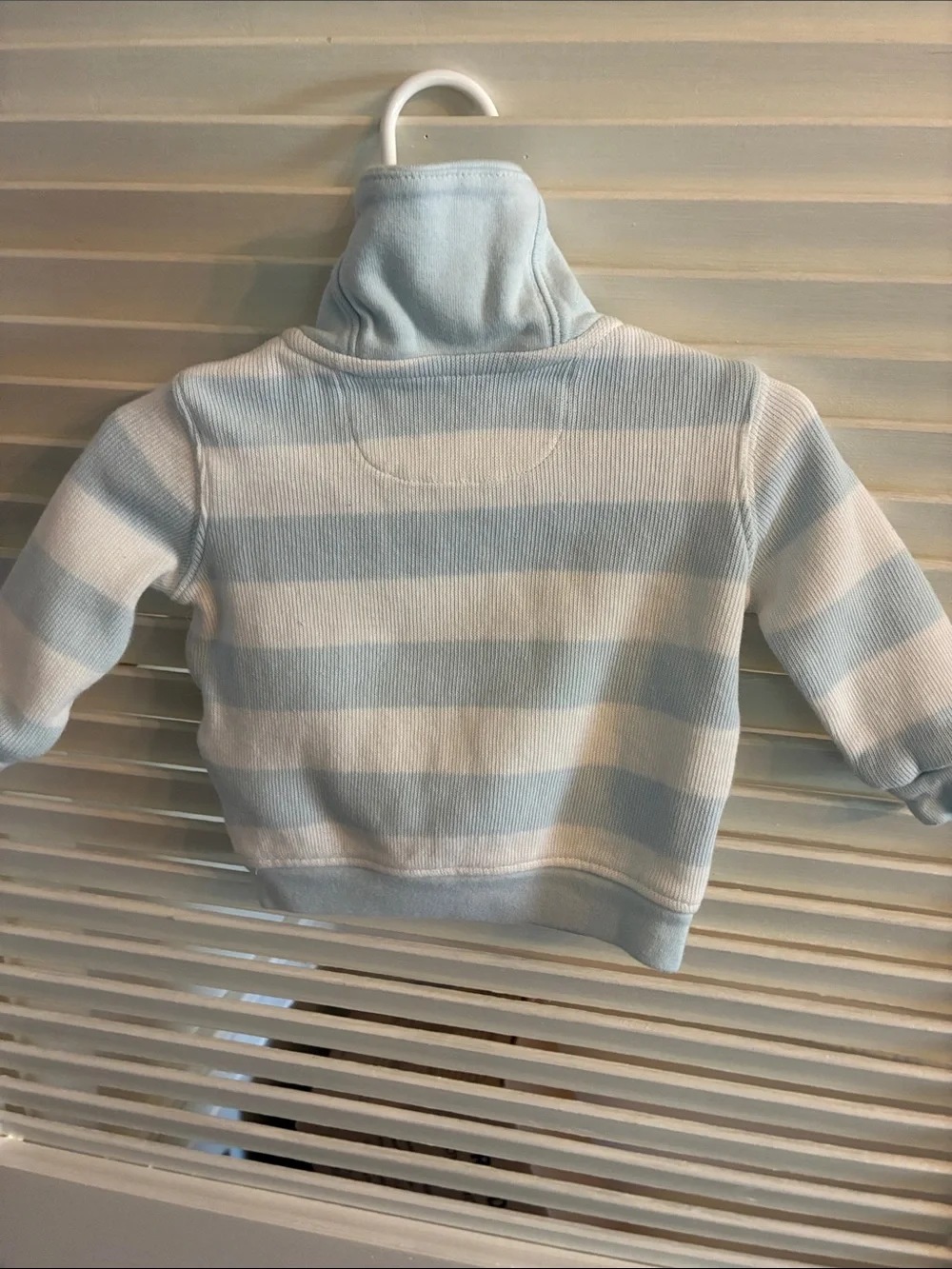 Polo Ralph Lauren Baby Boy Light Blue Striped Hoodie Joggers Set 6M 🧸